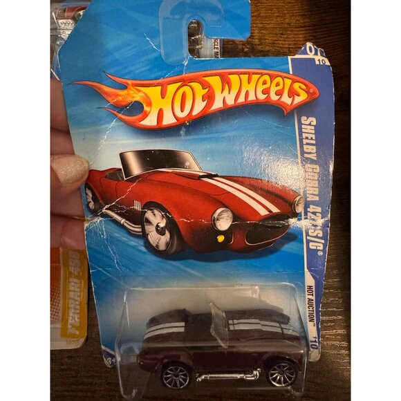 Vintage Hot Wheels Lot of 3 Charger Shelby Cobra Ferrari 458 - Picture 3 of 4
